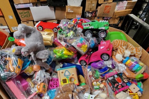 used children toys box collection MyThriftXchange