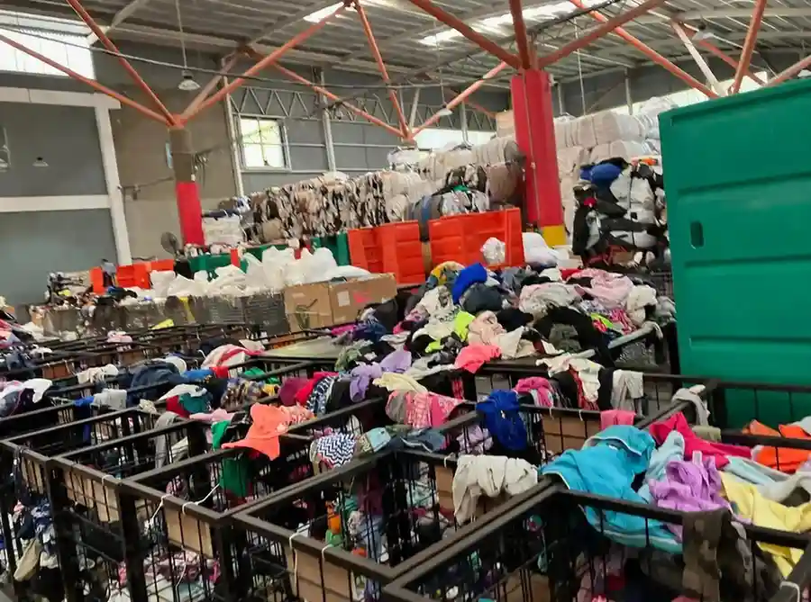 used clothing factory